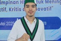 Hakim Bima Persada, Ketua HMI MPO Cabang Mataram.