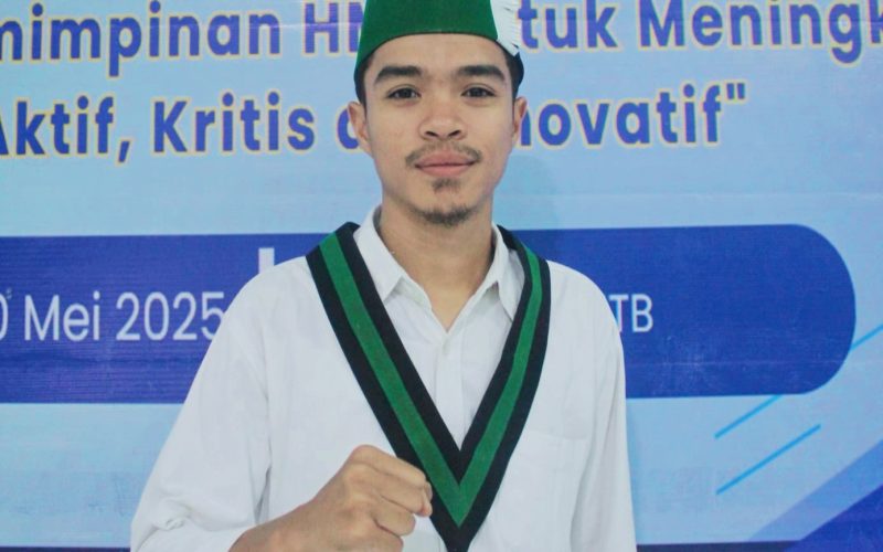 Hakim Bima Persada, Ketua HMI MPO Cabang Mataram.