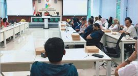 Sekretaris Dinas Peternakan dan Kesehatan Hewan NTB Lalu Amjad menghadiri rilis Berita Resmi Statistik (BRS) di Kantor BPS NTB, Mataram.