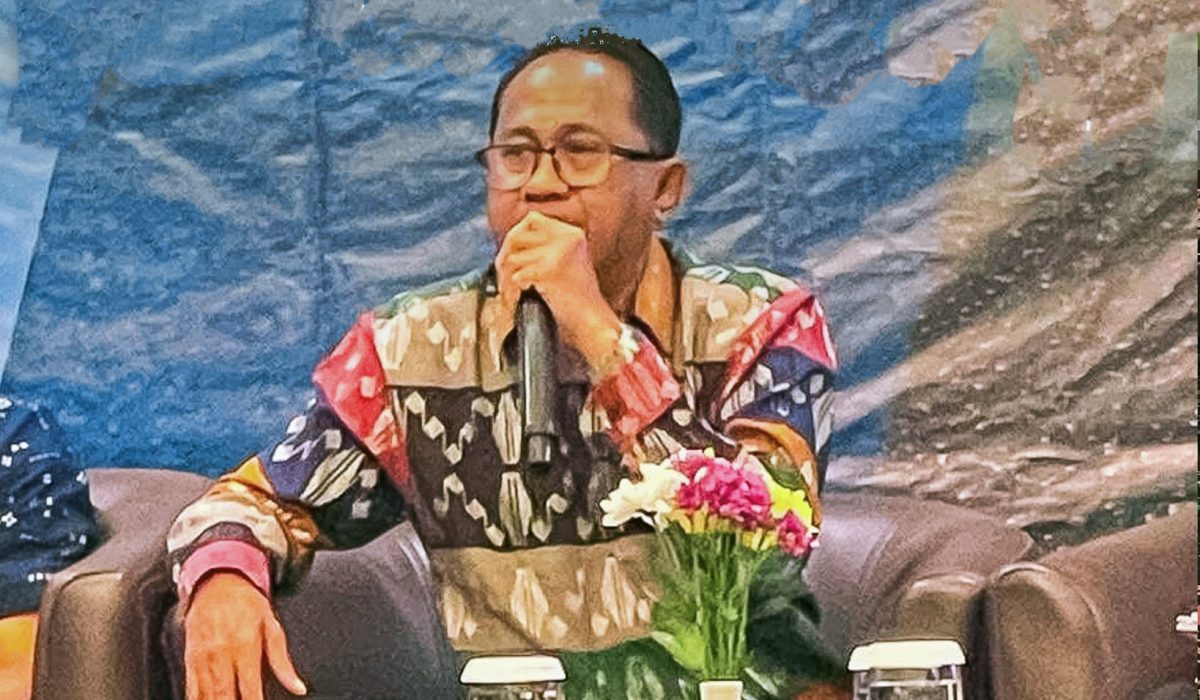 Kepala Dinas Kelautan dan Perikanan NTB Muslim saat menghadiri Lokakarya Nasional Neraca Sumber Daya Laut (NSDL) di Bogor.