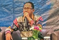 Kepala Dinas Kelautan dan Perikanan NTB Muslim saat menghadiri Lokakarya Nasional Neraca Sumber Daya Laut (NSDL) di Bogor.