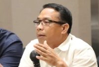 Anggota Komisi III DPRD NTB Muhamad Aminurlah saat menyampaikan desakan audit investigatif terhadap PT GNE yang terlilit utang miliaran rupiah.