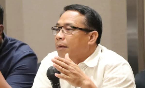 Anggota Komisi III DPRD NTB Muhamad Aminurlah saat menyampaikan desakan audit investigatif terhadap PT GNE yang terlilit utang miliaran rupiah.