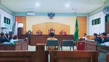 Suasana persidangan kasus dugaan gratifikasi Dana Siluman DPRD NTB di Pengadilan Negeri Tipikor Mataram, Kamis (9/4/2026), yang menghadirkan saksi Kepala BKAD NTB Nursalim.