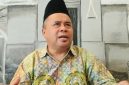 TGH Najamudin Mustafa saat memberikan pernyataan terkait sidang dugaan gratifikasi DPRD NTB di Mataram.