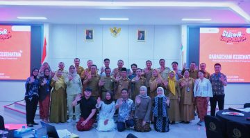 Suasana sarasehan kesehatan Lindungi Kini Nanti di Lombok Utara yang membahas ancaman Iklan rokok terhadap Siswa di sekitar Sekolah.