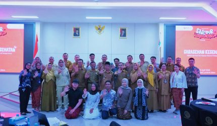 sarasehan kesehatan IYCTC Lombok Utara bahas iklan rokok dekat sekolah