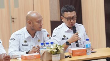 Perwakilan KPU NTB saat melakukan studi tiru pembangunan Zona Integritas ke BPKP Perwakilan NTB di Mataram.