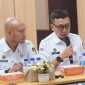 Perwakilan KPU NTB saat melakukan studi tiru pembangunan Zona Integritas ke BPKP Perwakilan NTB di Mataram.