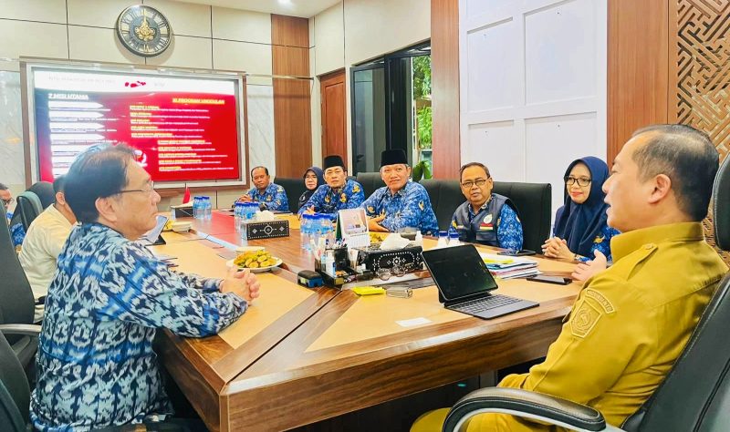 Gubernur NTB Lalu Muhamad Iqbal menerima Konsulat Jenderal Jepang Miyakawa Katsutoshi dalam pertemuan membahas peluang kerja sama strategis di berbagai sektor di Kantor Gubernur NTB.