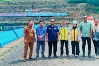 Anggota DPR RI Mori Hanafi saat meninjau langsung kondisi Bendungan Pelaparado di Kecamatan Monta, Kabupaten Bima, yang mengalami sedimentasi dan membutuhkan rehabilitasi besar senilai Rp90 miliar.