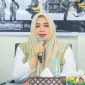 Wakil Gubernur NTB Indah Dhamayanti Putri bersama Gubernur Lalu Muhamad Iqbal saat menghadiri dialog peringatan May Day 2026 di Kantor Dinas Nakertrans NTB.