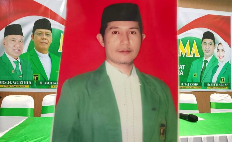 Mohamad Subhan saat memberikan keterangan terkait polemik Muscab PPP Dompu yang dinilai tidak sah dan penuh kejanggalan.
