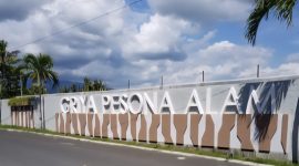 Perumahan Griya Pesona Alam, Lingsar, Lombok Barat, yang menjadi lokasi pencurian alat kerja akibat lemahnya sistem keamanan kawasan.