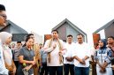 Menteri PKP Maruarar Sirait saat menghadiri kunjungan lapangan di Perumahan Polinesia Lombok Barat dan menyampaikan apresiasi terhadap terobosan pembiayaan rumah rakyat kecil yang dilakukan BSN.