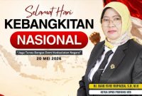 Ketua DPRD NTB Hj Baiq Isvie Rupaeda saat menyampaikan refleksi Hari Kebangkitan Nasional 2026 dan menyerukan pentingnya membangun generasi muda NTB yang kuat, berkarakter, dan berdaya saing.
