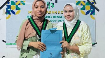 Hartati resmi ditetapkan sebagai Ketua Kohati HMI Cabang Bima periode 2026–2027 melalui mekanisme aklamasi dalam forum Muskoh XI.