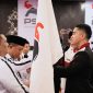 Ketua Umum Kaesang Pangarep saat melantik jajaran pengurus DPW PSI NTB dalam Rakorwil di Mataram, sebagai bagian dari penguatan struktur partai hingga tingkat akar rumput.
