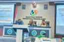 Suasana rilis Resmi Data Ekonomi oleh BPS NTB di Kantor BPS NTB, Mataram, yang memaparkan perkembangan inflasi, pariwisata, transportasi, serta kinerja ekspor dan impor.