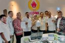 Kepala Bappeda NTB Baiq Nelly Yuniarti bersama jajaran Pemprov NTB dan Ikut dihadiri Ketua KONI NTB dan juga Anggota DPR RI Mori Hanafi saat menghadiri Rapat Koordinasi Persiapan PON 2028 di Jakarta.