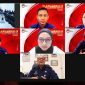 Suasana Class Menulis Jurnalistik KPU NTB yang diikuti jajaran KPU Kota Bima secara daring.