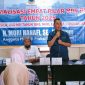 Anggota DPR RI Mori Hanafi saat memberikan materi Sosialisasi 4 Pilar Kebangsaan kepada komunitas perempuan dan ibu-ibu di Kota Bima pada 31 Maret 2026.