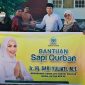 Ketua Umum Partai Golkar Bahlil Lahadalia bersama Wakil Ketua DPR RI Sari Yuliati menyalurkan bantuan sapi kurban untuk masyarakat NTB pada momentum Hari Raya Idul Adha 1447 Hijriah.