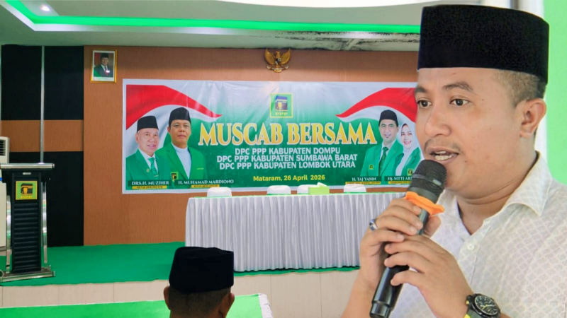 Sekretaris Fraksi PPP DPRD NTB, Marga Harun, memberikan pernyataan terkait polemik Muscab PPP Dompu yang dinilai tidak sah secara regulasi.