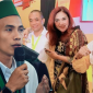 Ketua Badko HMI Bali-Nusra Caca Handika saat memberikan keterangan kepada media. Caca menegaskan bahwa apresiasi terhadap tokoh publik, termasuk Sari Yuliati, harus diukur berdasarkan dampak nyata yang dirasakan masyarakat NTB.