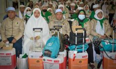 393 Jamaah Haji Lombok Timur Tiba di NTB, Sekda Doakan Jadi Haji Mabrur dan Apresiasi Petugas Haji