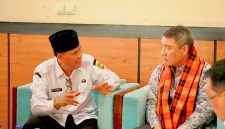 Bupati Sumbawa Ir. H. Syarafuddin Jarot, M.P., bersama jajaran Pemerintah Kabupaten Sumbawa menyambut Duta Besar Republik Kazakhstan untuk Indonesia, H.E. Serzhan Abdykarimov, saat kunjungan kerja di Kabupaten Sumbawa, Rabu (3/6/2026).