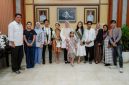 Wakil Gubernur NTB, Indah Dhamayanti Putri (Umi Dinda), menerima audiensi pengurus Duta Remaja Pariwisata Indonesia (DRPI) dan International Youth Tourism Ambassador (IYTA) terkait persiapan pelaksanaan IYTA 2026 di NTB.