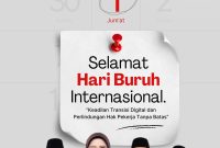 Ucapan Selamat Hari Buruh 1 Mei 2026