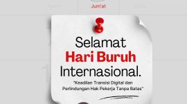 Ucapan Selamat Hari Buruh 1 Mei 2026