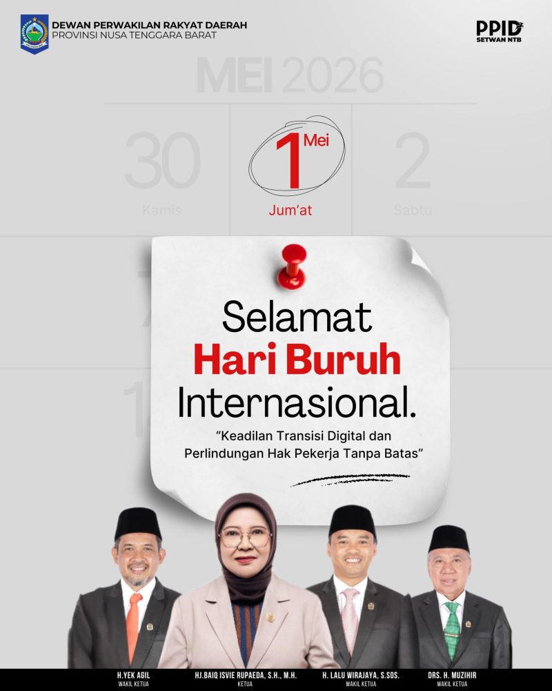 Ucapan Selamat Hari Buruh 1 Mei 2026