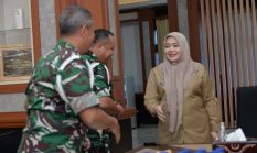 Dandenpom Baru Temui Wagub NTB, Program Desa Berdaya dan SDM Unggul Jadi Fokus Kolaborasi