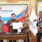 Gubernur NTB Lalu Muhamad Iqbal bersama jajaran Pemerintah Provinsi NTB mengikuti rapat strategis usai terbitnya SK Menpora yang menetapkan NTB, NTT dan DKI Jakarta sebagai tuan rumah PON XXII Tahun 2028.