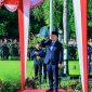 Gubernur NTB, Lalu Muhamad Iqbal, memimpin Upacara Peringatan Hari Lahir Pancasila 2026 di Lapangan Bumi Gora, Kantor Gubernur NTB, dengan mengusung tema Pancasila Pemersatu Bangsa, Fondasi Perdamaian Dunia.
