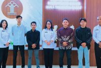 Kepala Kantor Wilayah Kementerian Hukum NTB I Gusti Putu Milawati menerima audiensi pengurus Badko HMI Bali Nusra di Ruang Kepala Kantor Wilayah Kemenkum NTB, Rabu (3/6/2026).