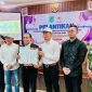 Ketua KONI NTB Mori Hanafi melantik dr. H. Irfan sebagai Ketua KONI Kabupaten Bima periode 2026-2030 di Aula Kantor Bupati Bima.