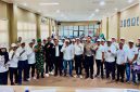 Bupati Bima Ady Mahyudi menghadiri pelantikan Ketua dan Pengurus KONI Kabupaten Bima periode 2026–2030 yang dipimpin Ketua KONI NTB H. Mori Hanafi di Aula Kantor Bupati Bima, Sabtu (6/6/2026).