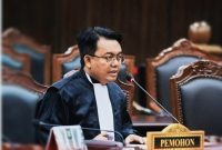 Dr. Irpan Suriadiata menyampaikan alasan pengajuan gugatan uji materi Undang-Undang Partai Politik ke Mahkamah Konstitusi yang meminta masa jabatan Ketua Umum Partai Politik dibatasi maksimal dua periode.