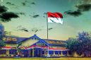 Polres Bima saat melakukan penanganan kasus dugaan pelecehan santri di Kecamatan Belo, Kabupaten Bima, Nusa Tenggara Barat.