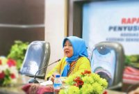 Ketua DPRD NTB Baiq Isvie Rupaeda menyampaikan gagasan penguatan sistem perlindungan santri dan pencegahan kekerasan di lingkungan pesantren sebagai upaya mewujudkan NTB yang aman dan ramah anak.