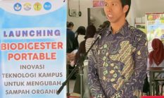 Sampah Organik Disulap Jadi Biogas, Unram dan BRIDA NTB Luncurkan Biodigester Portable