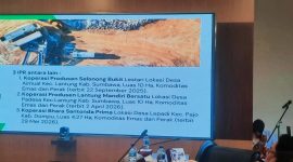 Suasana rapat koordinasi koperasi tambang di NTB yang membahas legalitas dan penerbitan Izin Pertambangan Rakyat (IPR) bagi koperasi tambang.