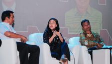 Delegasi muda DPRemaja 4.0 memaparkan hasil temuan lapangan terkait masifnya iklan rokok yang masih terpasang di sekitar sekolah dalam acara The Unpopular Fest 2026 di Taman Ismail Marzuki, Jakarta.