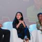 Delegasi muda DPRemaja 4.0 memaparkan hasil temuan lapangan terkait masifnya iklan rokok yang masih terpasang di sekitar sekolah dalam acara The Unpopular Fest 2026 di Taman Ismail Marzuki, Jakarta.