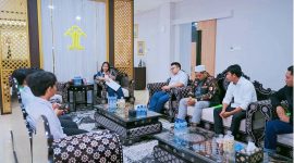 Kepala Kanwil Kemenkum NTB, I Gusti Putu Milawati, menerima audiensi Ketua LBH GP Ansor NTB Abdul Majid dan jajaran pengurus untuk membahas akreditasi bantuan hukum serta pelatihan paralegal.
