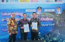 Bank NTB Syariah bersama PT Easybook Teknologi Indonesia saat penandatanganan kerja sama penerapan sistem pembayaran digital Easybook untuk mendukung e-ticketing dan transformasi digital layanan transportasi di Pelabuhan Senggigi, Lombok Barat.